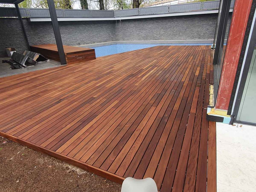 IPE Lapacho drvo decking bazen