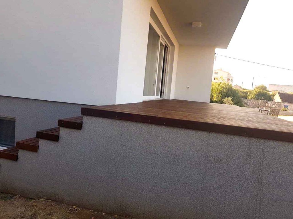 IPE Lapacho drvo decking - terasa Zadar 3