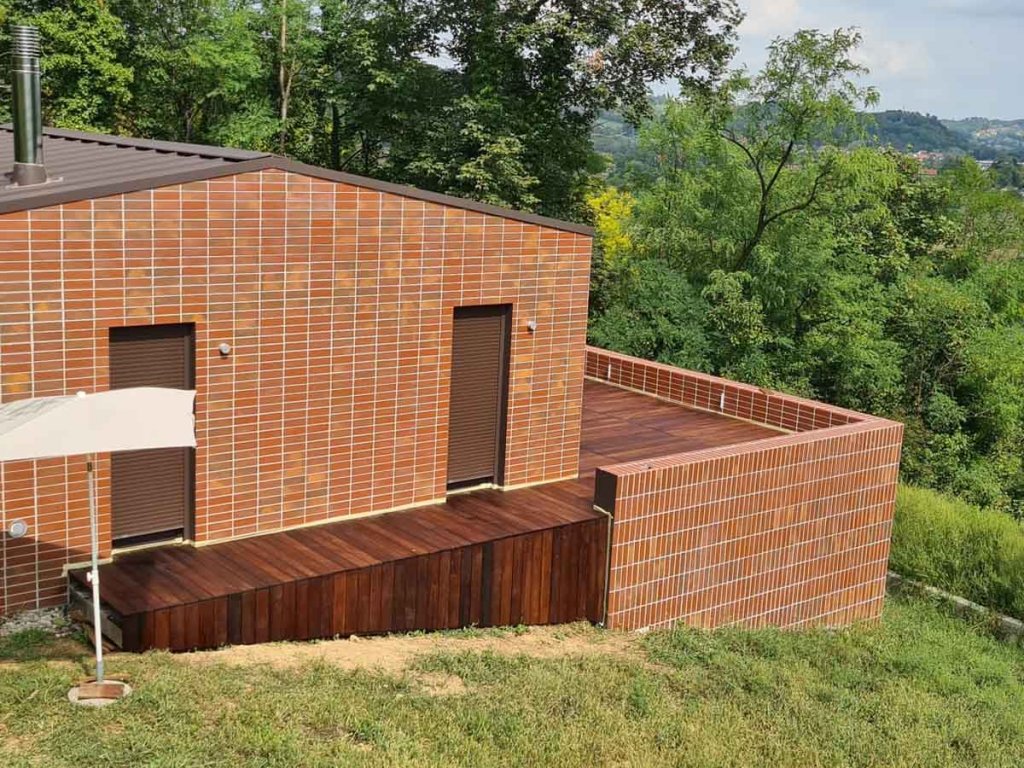 Termo Jasen drvo decking - privatni objekt Stubica