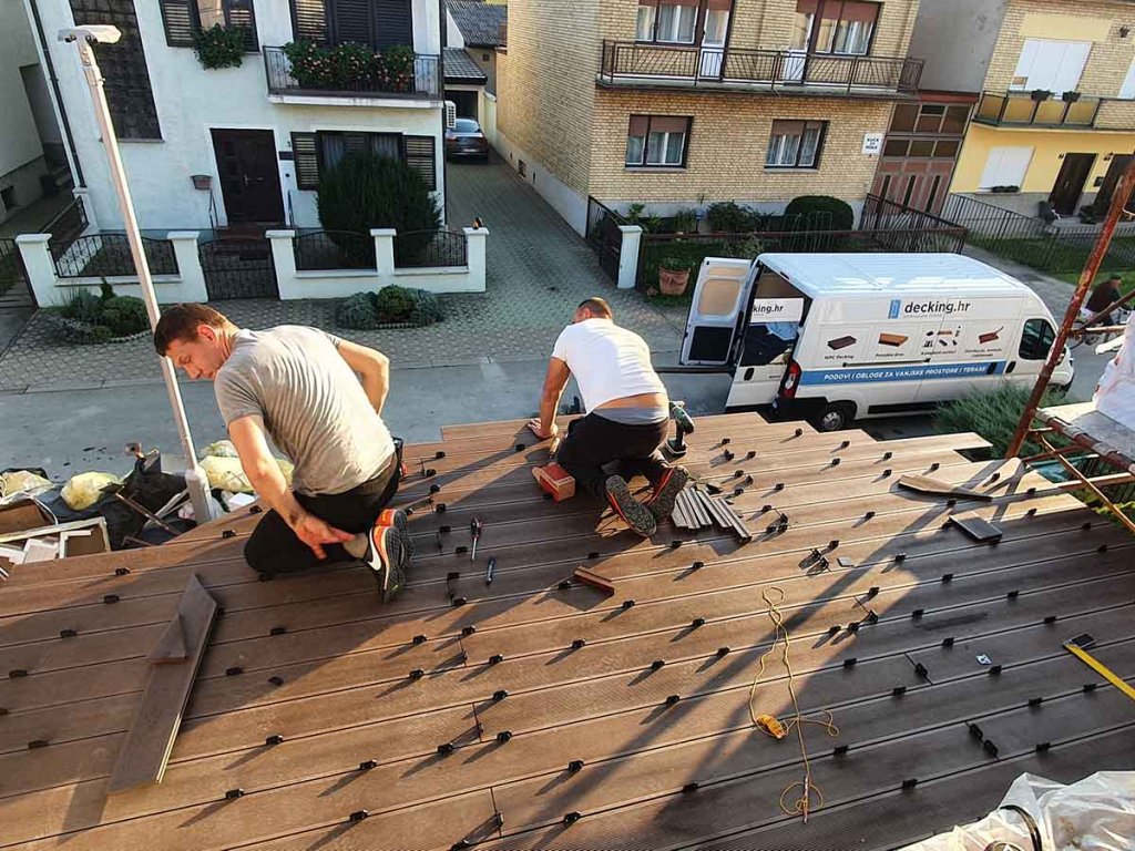 WPC Decking Solid Wenge - Dakovo