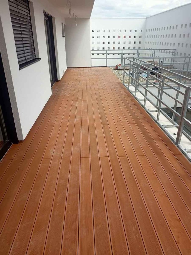 WPC Decking Standard Milk Brown - Cakovec