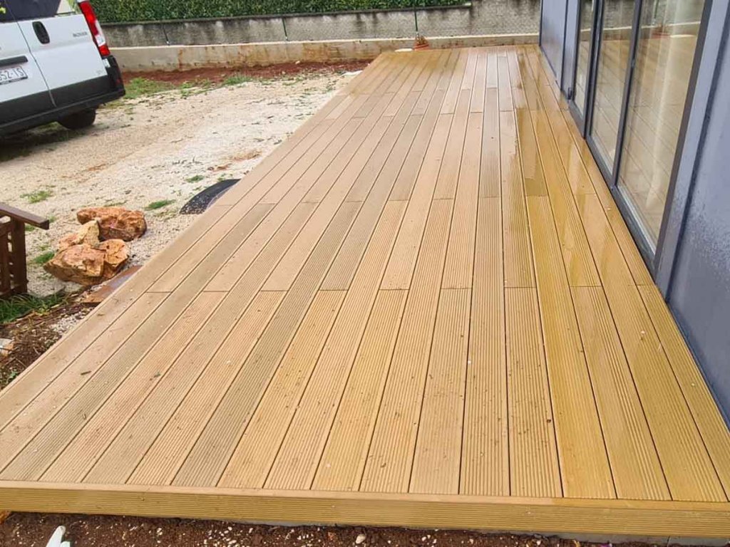 WPC Decking Standard Teak - Istra 2